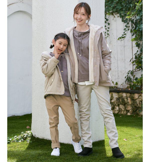 ikka kids「【親子コーデ】総裏ファーマンパジャケット（110~160cm）」|その他|
