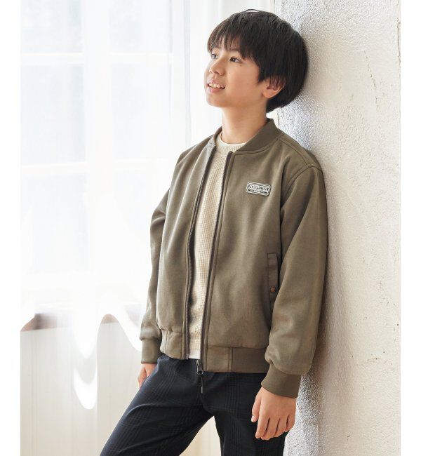 ikka kids「【親子コーデ】フェイクスエードリブブルゾン（110~160cm）」|その他|