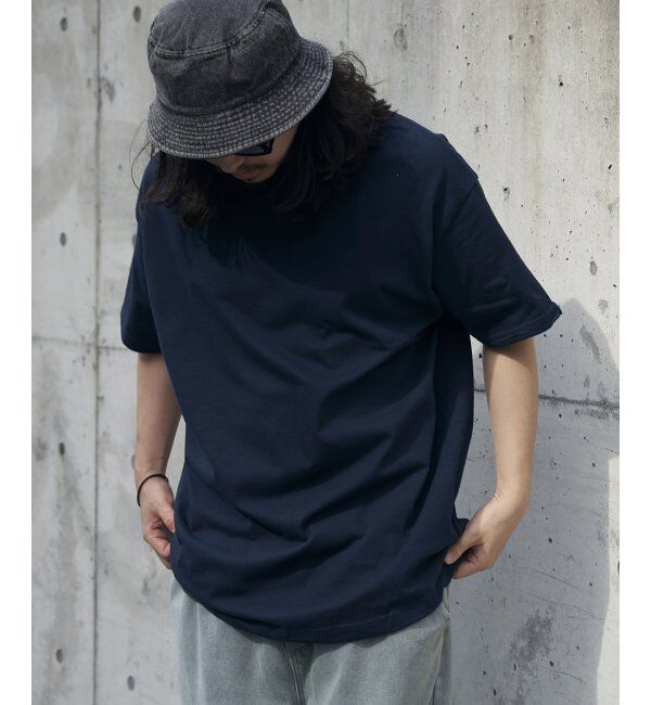 VENCE share style「【American Apparel】6.0oz USA COTTON ユニセックスハーフスリーブＴ」|Tシャツ・カットソー|ネイビー
