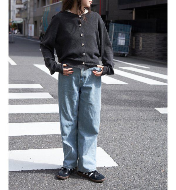 VENCE share style「ニュアンスボタンカーディガン」|カーディガン|