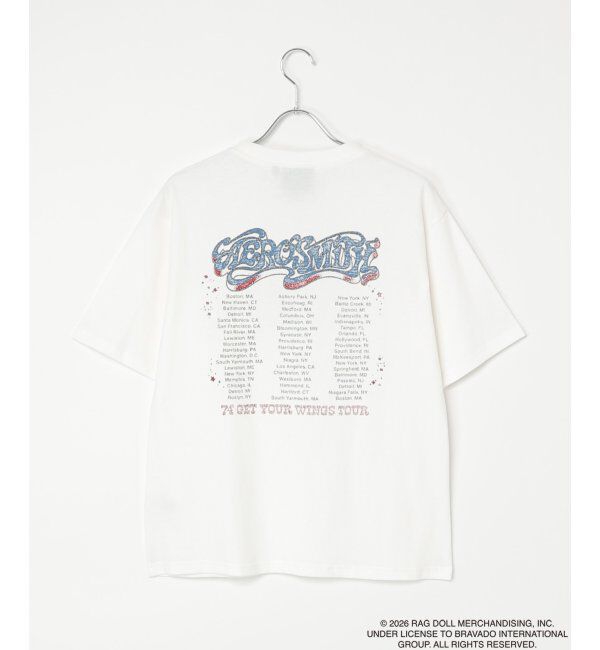 VENCE share style「Aerosmith エアロスミス バンドTシャツ」|Tシャツ・カットソー|