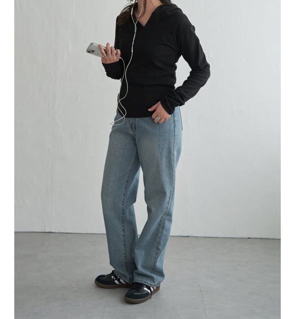 VENCE share style「スキッパーフーディーロンT」|その他|