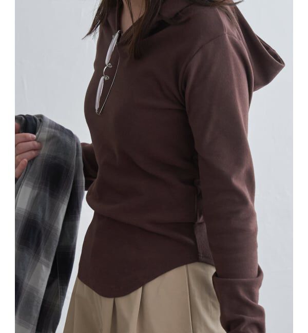 VENCE share style「スキッパーフーディーロンT」|その他|