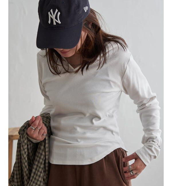 VENCE share style「スキッパーフーディーロンT」|その他|