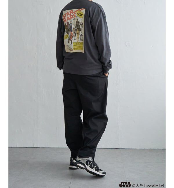 VENCE share style「スター・ウォーズ デザイン袖プリントロンT」|Tシャツ・カットソー|