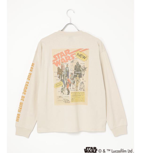 VENCE share style「スター・ウォーズ デザイン袖プリントロンT」|Tシャツ・カットソー|