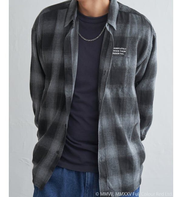 VENCE share style「Banksy バンクシー チェックシャツ」|シャツ・ブラウス|