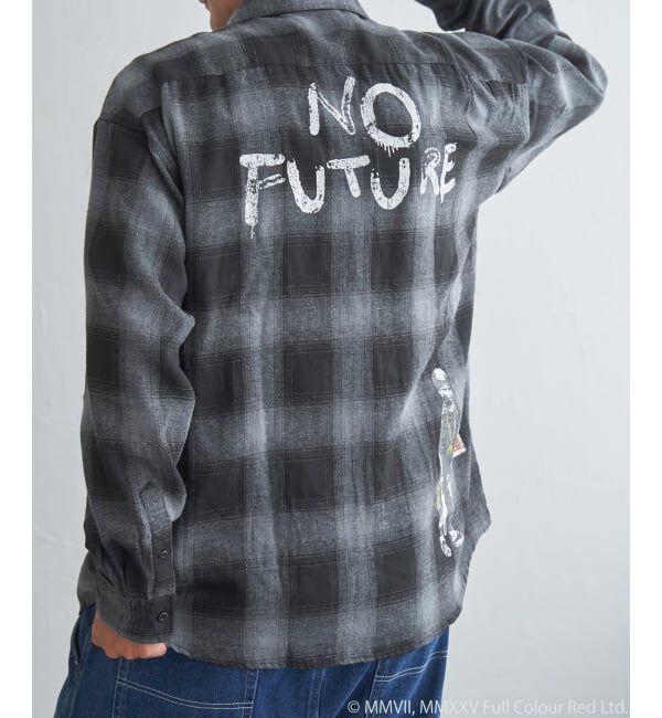 VENCE share style「Banksy バンクシー チェックシャツ」|シャツ・ブラウス|
