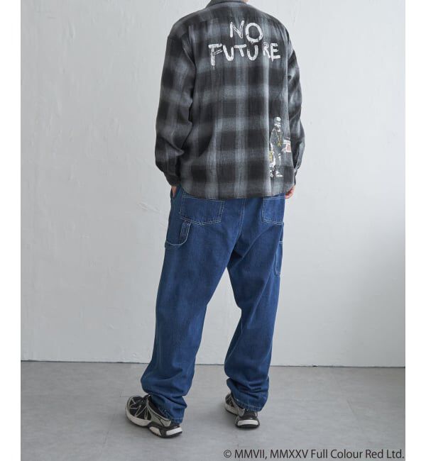 VENCE share style「Banksy バンクシー チェックシャツ」|シャツ・ブラウス|