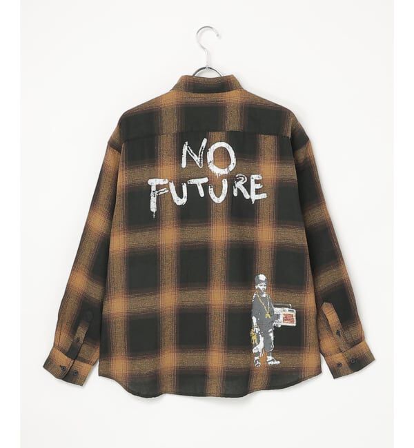 VENCE share style「Banksy バンクシー チェックシャツ」|シャツ・ブラウス|