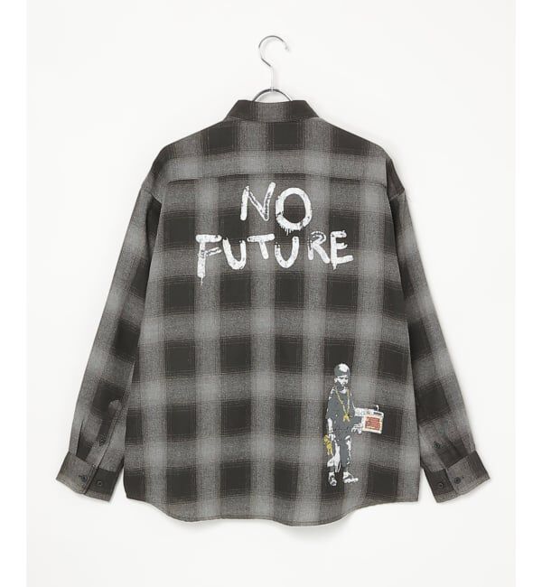 VENCE share style「Banksy バンクシー チェックシャツ」|シャツ・ブラウス|