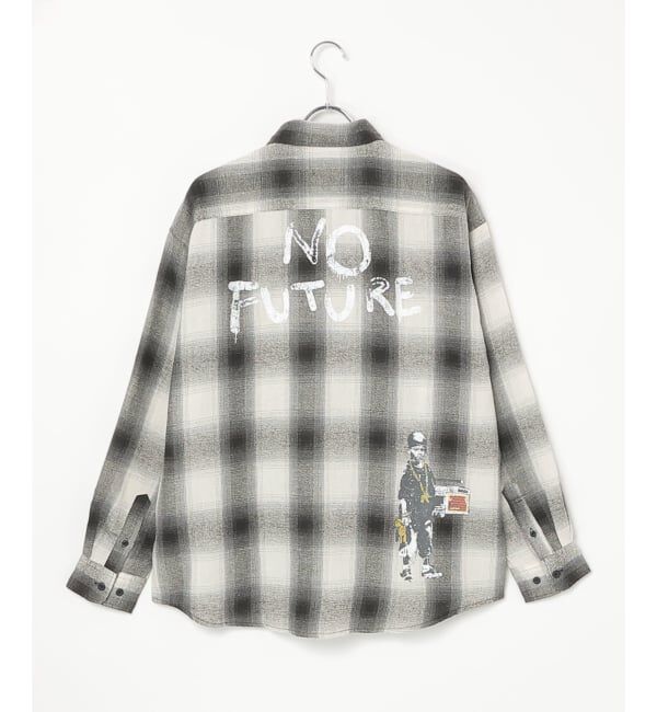 VENCE share style「Banksy バンクシー チェックシャツ」|シャツ・ブラウス|