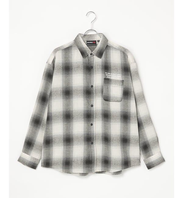 VENCE share style「Banksy バンクシー チェックシャツ」|シャツ・ブラウス|