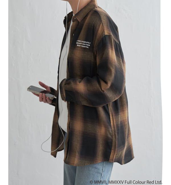 VENCE share style「Banksy バンクシー チェックシャツ」|シャツ・ブラウス|