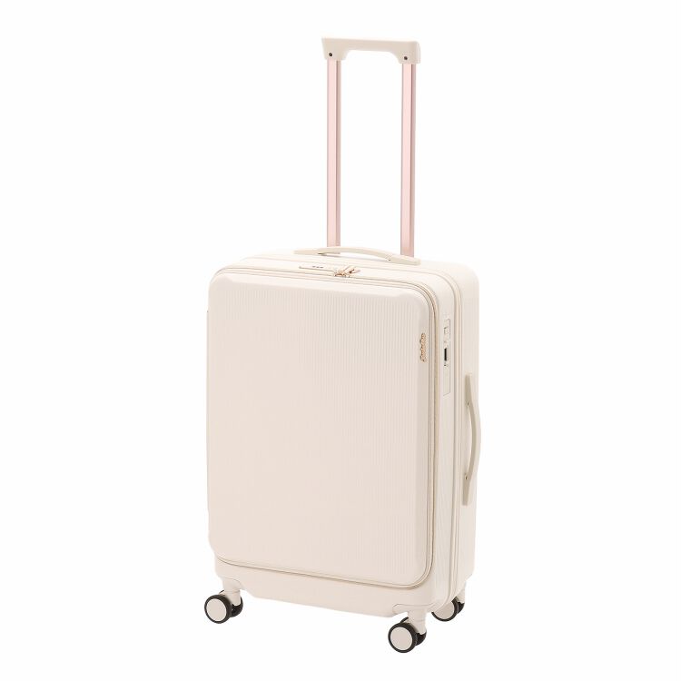 Jewelna Rose「Jewelna Rose スーツケース キャリーケース エルダートローリー カップホルダー付 51/63L 05402」|キャリーケース|