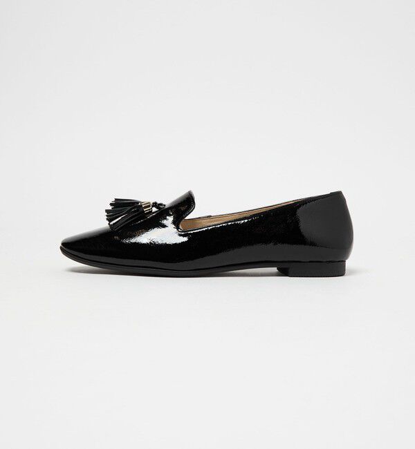 ODETTE E ODILE「【WEB限定】タッセルオペラ フラット15■&uarr;」|ローファー|BLACK