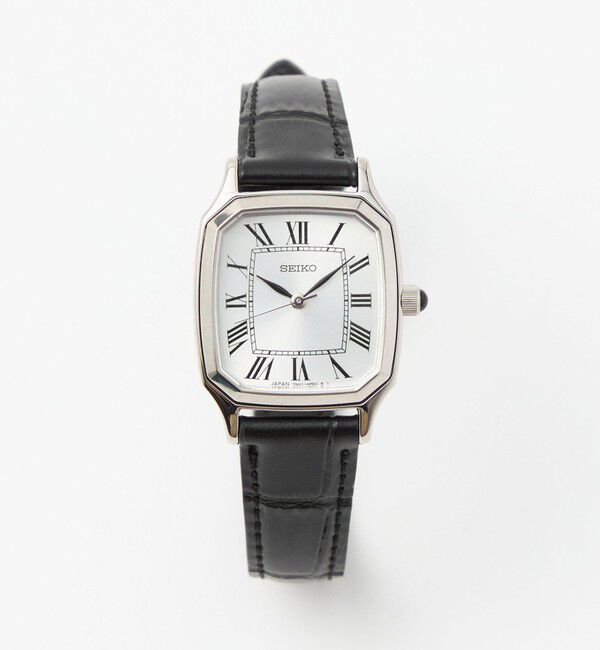 UNITED ARROWS「【別注】＜SEIKO＞スクエア レザー 腕時計2」|腕時計|その他1