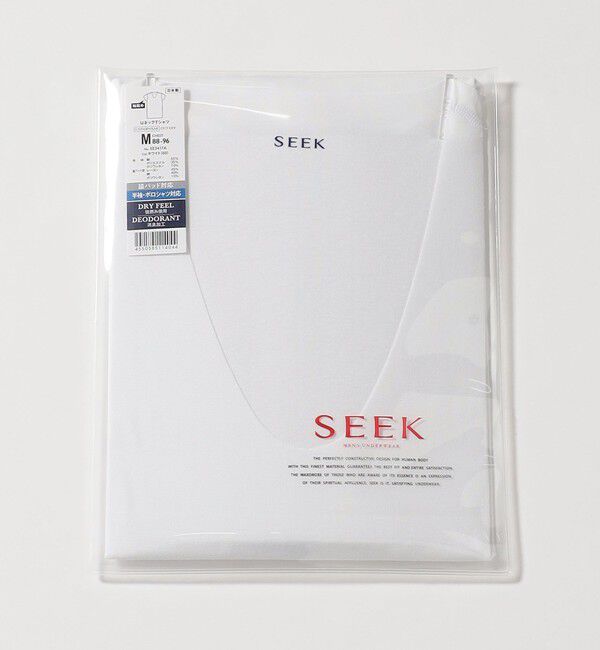 UNITED ARROWS「＜SEEK＞ Uネック Tシャツ」|インナー|