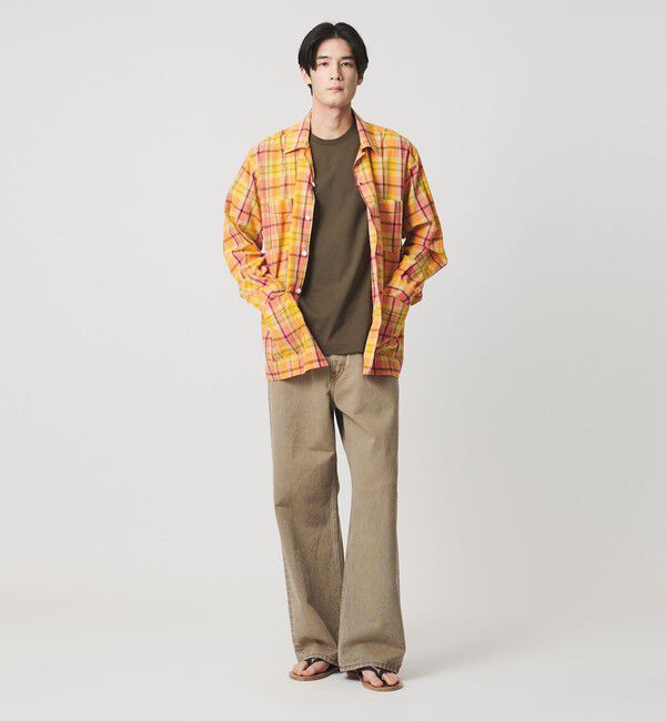 UNITED ARROWS「ALBINI アルビニ シルケット テンジク Tシャツ　抗菌防臭」|Tシャツ・カットソー|
