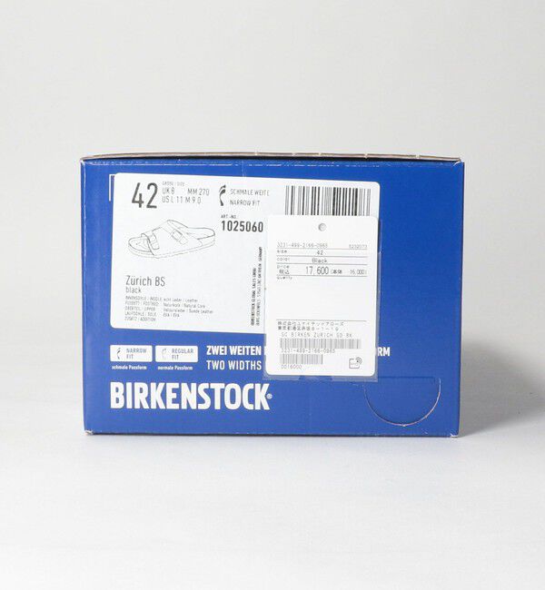 UNITED ARROWS green label relaxing「＜BIRKENSTOCK＞チューリッヒ ブラックスエード サンダル」|サンダル|
