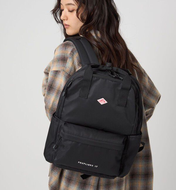 UNITED ARROWS green label relaxing「＜DANTON＞バックパック / リュック〈PEUPLIERS 17〉(17L)」|リュック|BLACK