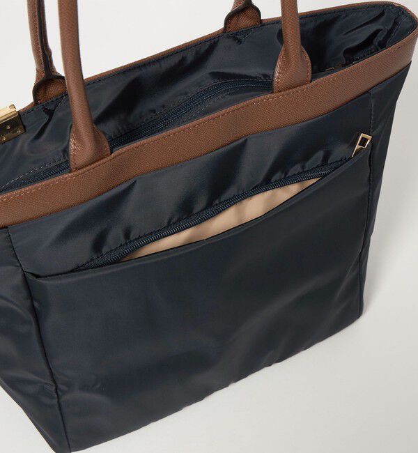 UNITED ARROWS green label relaxing「チャームツキ ロングハンドル トートバッグ はっ水」|ショルダー・メッセンジャー|