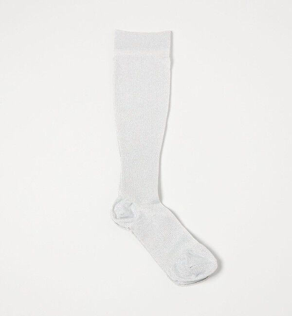 UNITED ARROWS green label relaxing「＜MAEE＞コンプレッション ソックス （グリッターリブ） / 着圧ソックス / 靴下」|ソックス|