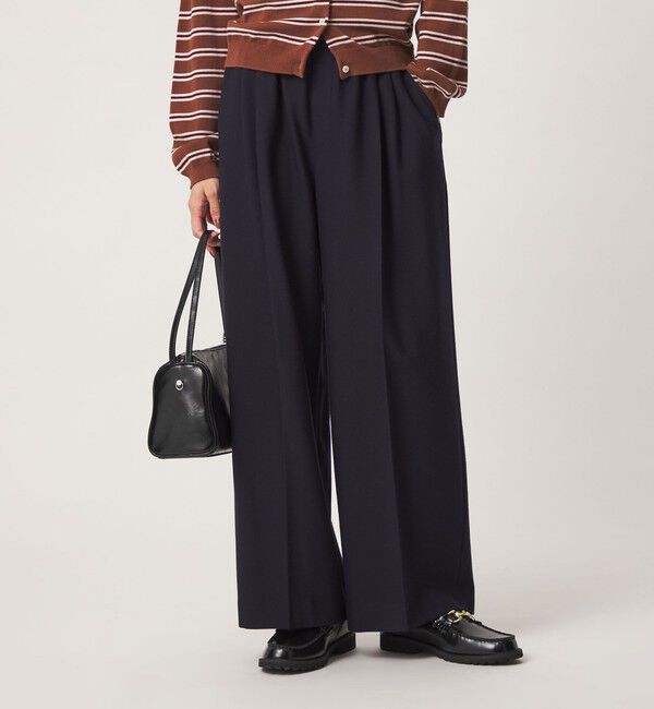 UNITED ARROWS green label relaxing「［size SHORT/TALLあり］キモウ ニーハイワイドパンツ」|その他|