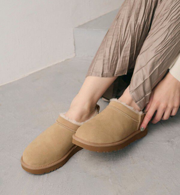 BEAUTY&YOUTH UNITED ARROWS「【国内EXCLUSIVE】＜UGG＞クラシック マイクロ ショートブーツ/スリッポン」|ショートブーツ|