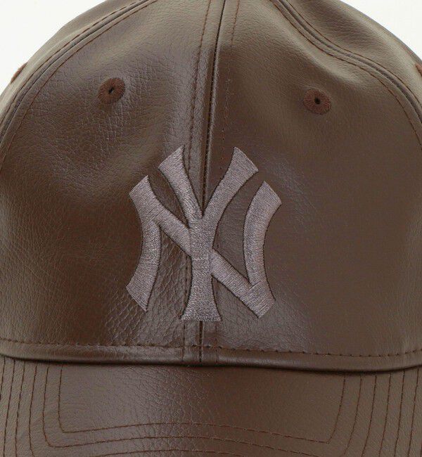 BEAUTY&YOUTH UNITED ARROWS「【別注】＜NEW ERA＞9TWENTY レザーライク キャップ」|キャップ・キャスケット|