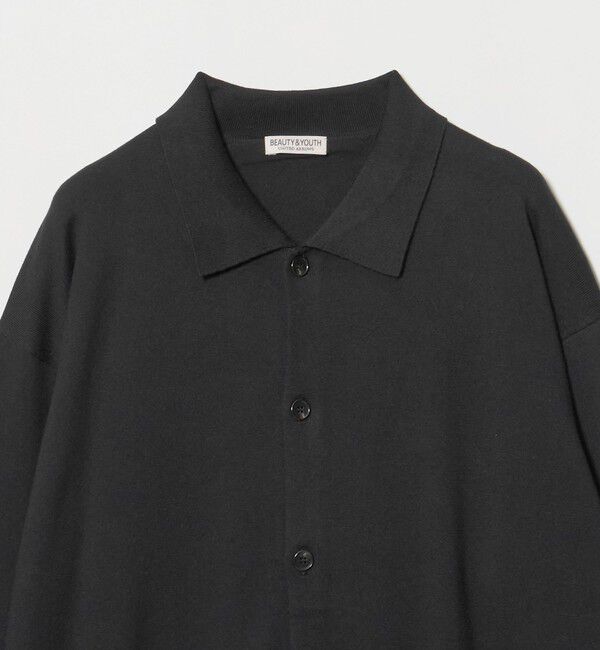 BEAUTY&YOUTH UNITED ARROWS「コットン カシミヤ ニット ポロカラー ジャケット ウォッシャブル」|カーディガン|