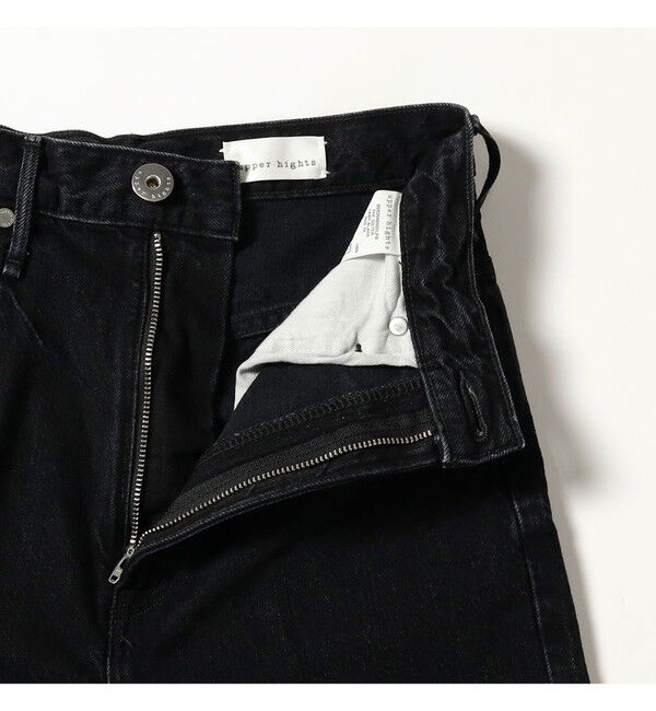 BEAMS SELECTION for WOMEN「【別注】upper hights / THE SISTER デニムパンツ LAMPBLACK」|デニム|