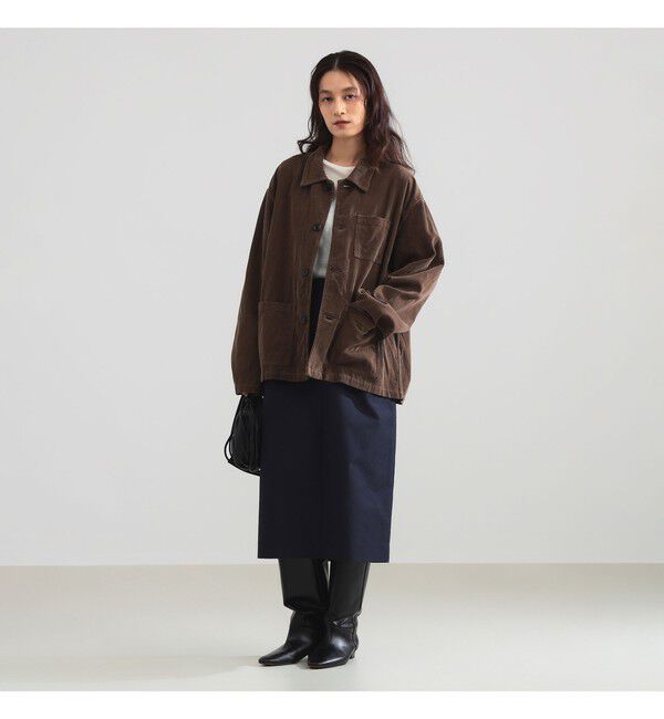 Demi-Luxe BEAMS 「INSCRIRE / コーデュロイ ワークジャケット」|ブルゾン・スタジャン|