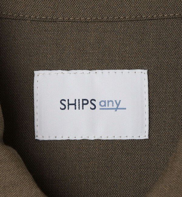 SHIPS any「SHIPS any: 〈手洗い可能〉 ショート ブルゾン 24FW◇」|ブルゾン・スタジャン|