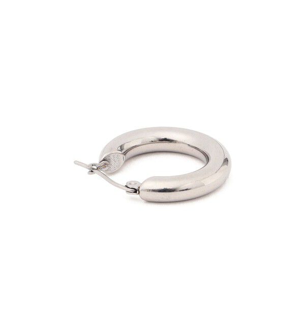SHIPS for women「ステンレス フープ ピアス（M）」|ピアス|