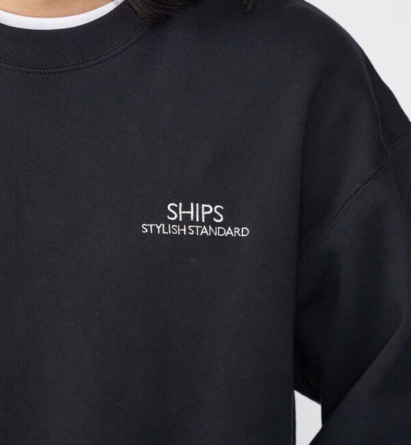 SHIPS「【WEB限定】SHIPS: SCREEN STARS(R) STYLISH STANDARD ロゴ 刺繍 スウェット」|スウェット・ジャージ|