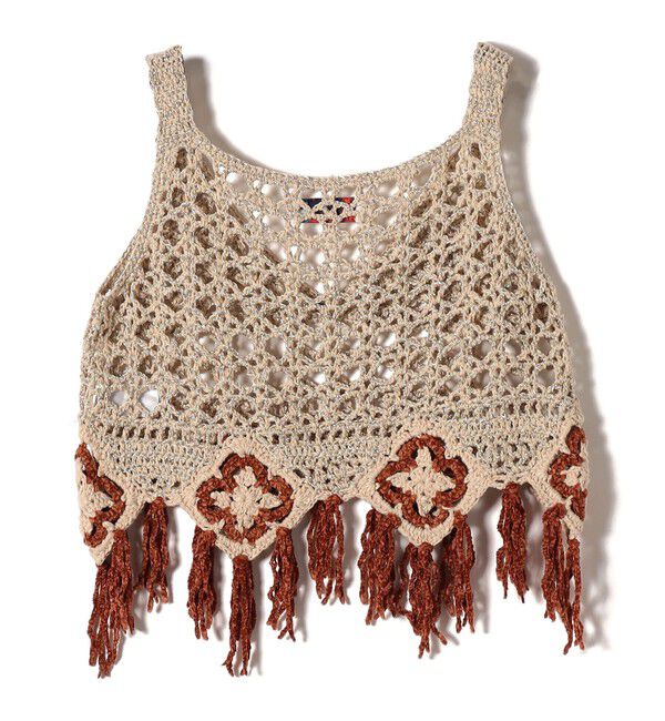 SHIPS for women「LOGAN KNITTING MILLS:〈手洗い可能〉モール ビスチェ」|ニット・セーター|