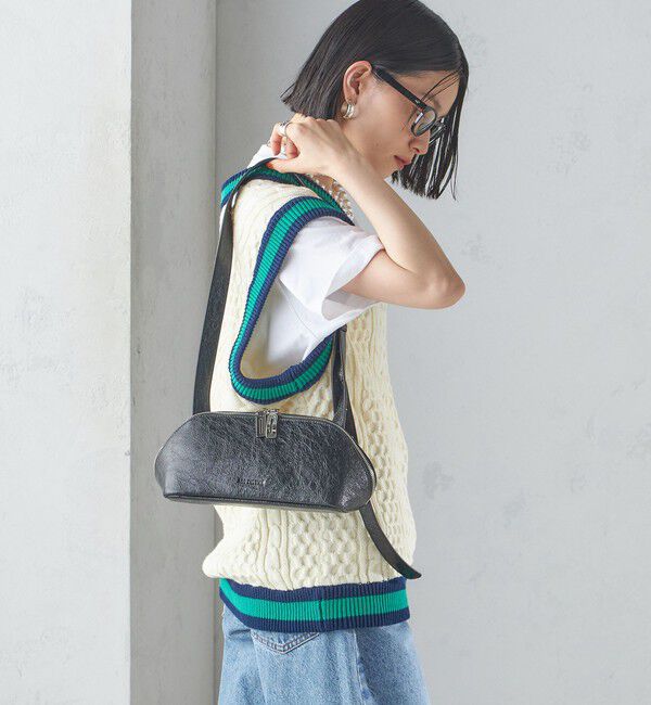 SHIPS for women「【SHIPS別注】LOGAN KNITTING MILLS: チルデン Vネック ベスト」|ベスト・ジレ|