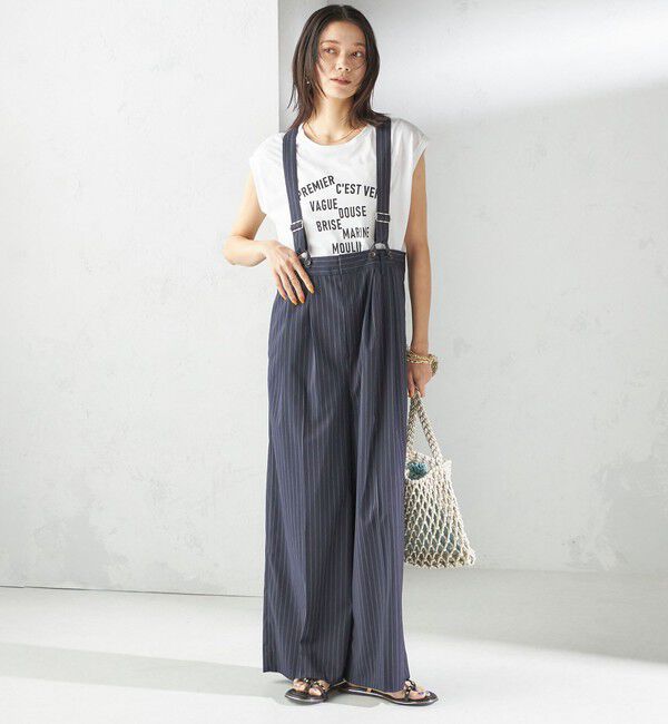 SHIPS for women「プラチナ ヴェール フレンチ スリーブ TEE」|Tシャツ・カットソー|