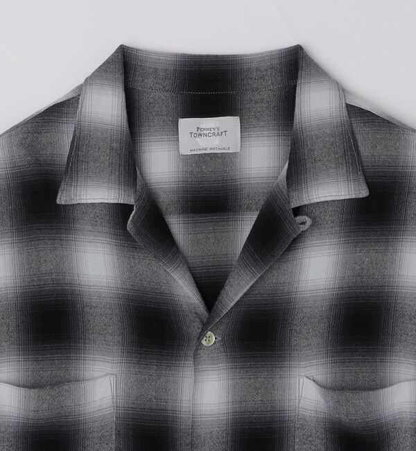 SHIPS「TOWNCRAFT: 60 LOOP COLLER SHIRT」|シャツ・ブラウス|