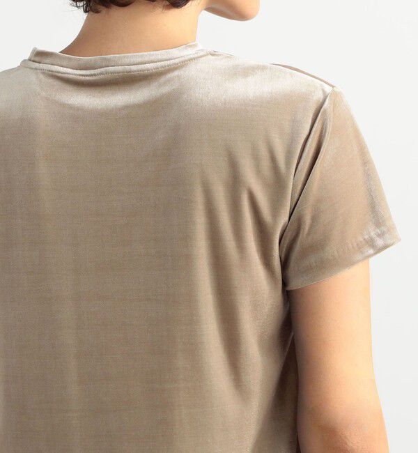 BACCA「inner piece ベロアジャージーTシャツ」|Tシャツ・カットソー|