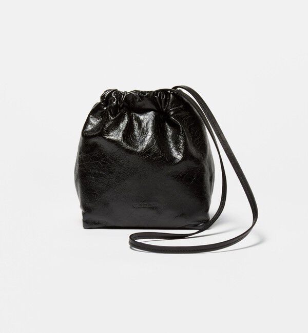 CABaN「CABaN by Patricia Urquiola スモールレザーポシェット」|ショルダー・メッセンジャー|19 ブラック