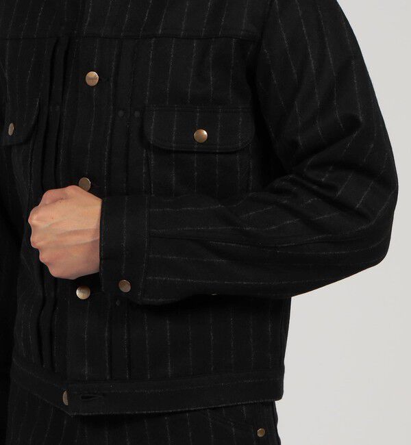 TOMORROWLAND MENS「【別注】Wrangler 111MJ ウールフランネル ブルゾン FOX BROTHERS」|ブルゾン・スタジャン|