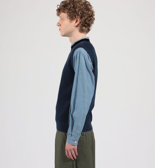 TOMORROWLAND BUYING WEAR「【別注】Raffa Molina コットン クルーネック ニットベスト」|ニット・セーター|