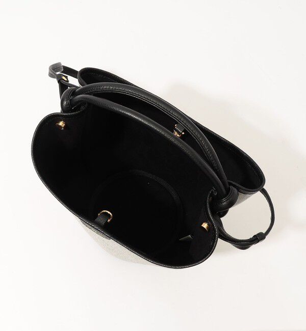 TOMORROWLAND GOODS「FEEL AND TASTE bar-knot bucket 」|ショルダー・メッセンジャー|