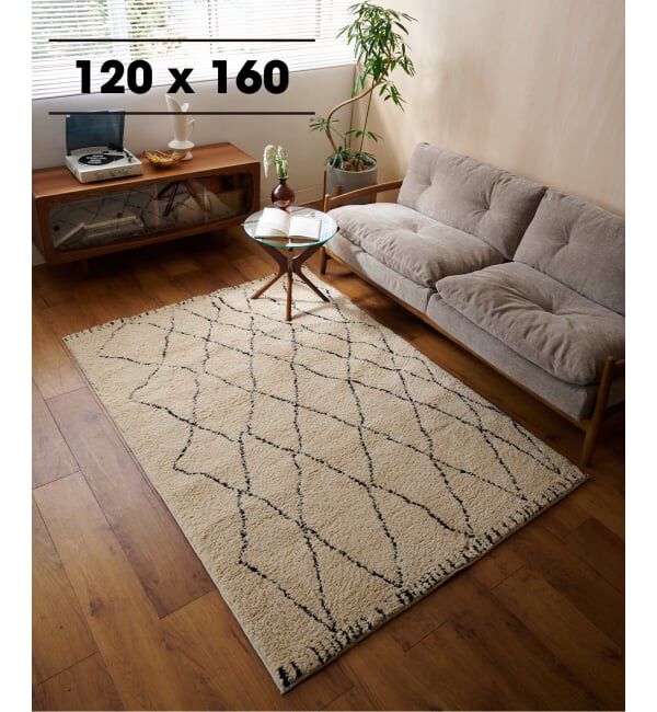journal standard Furniture「MEDINA RUG 120X160　メディナラグ」|その他|ベージュ