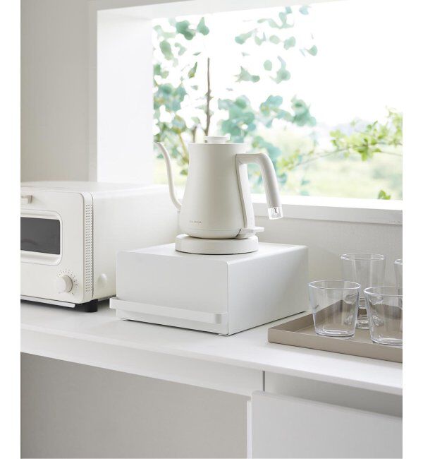 journal standard Furniture「《WEB限定》【tower/タワー】引き出し付きキッチン家電下ラック」|食器・キッチングッズ|