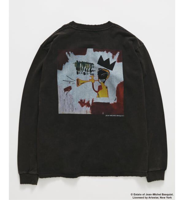 JOURNAL STANDARD「Jean-Michel Basquiat / ジャン＝ミシェル・バスキア プリント L/S Tシャツ」|Tシャツ・カットソー|