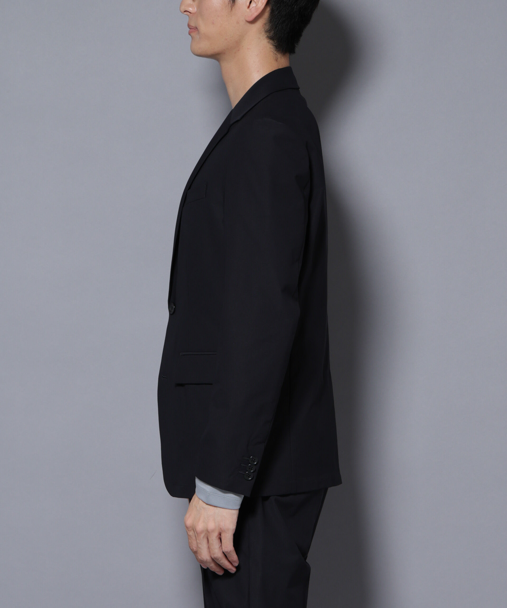 NANO universe「｢N JACKET BASIC｣TEXBRID(R) ﾂｲﾙｼﾞｬｹｯﾄ/ｽﾄﾚｯﾁ･撥水(ｾｯﾄｱｯ 」|スーツ|
