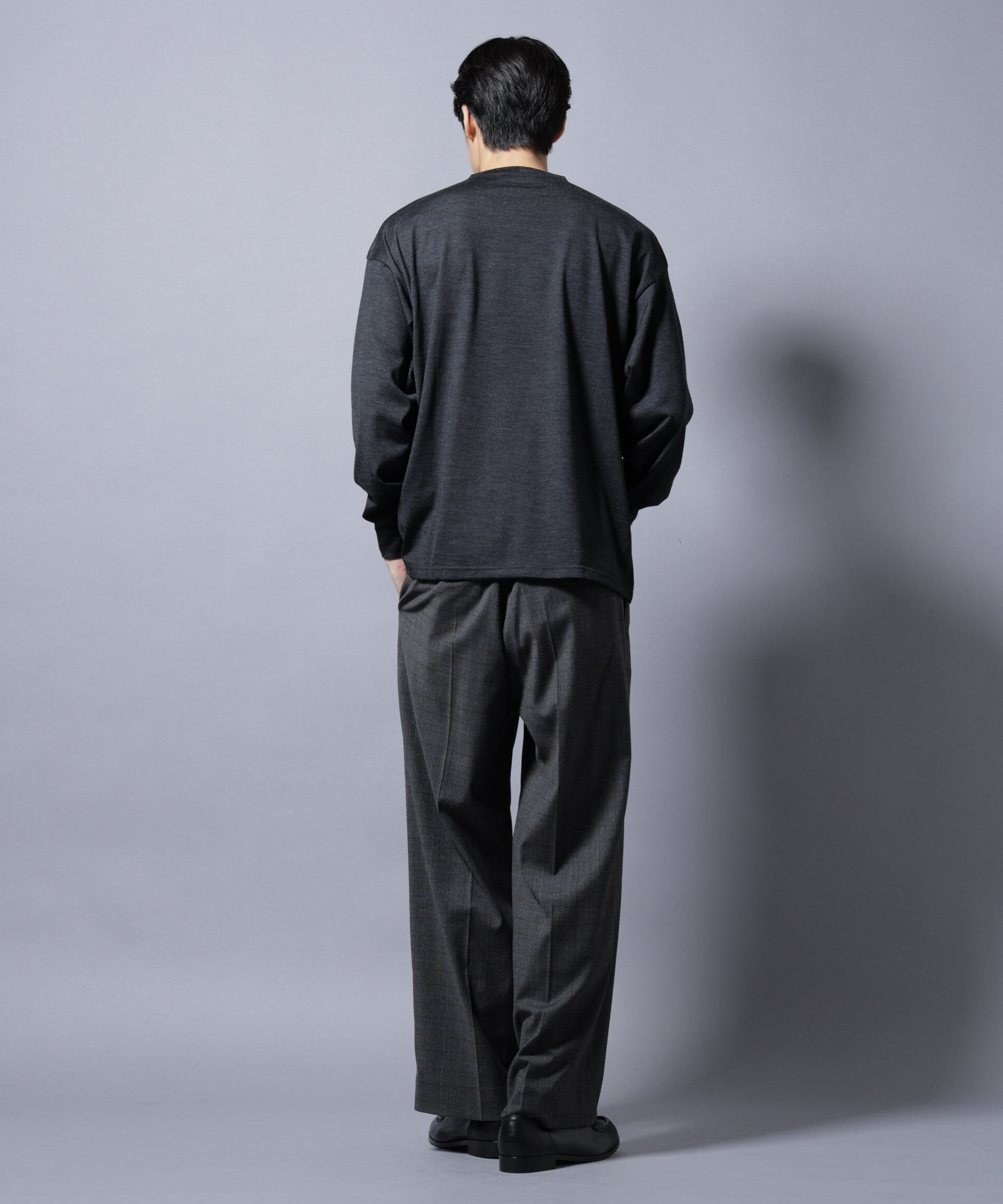 nano･universe「MIYATA&times;NANO JAPAN MADE 100%WOOL Tシャツ」|Tシャツ・カットソー|